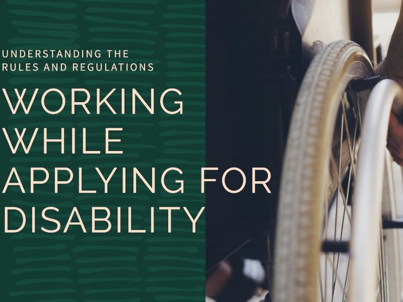 Can You Work While Applying For Disability Ankin Law Chicago